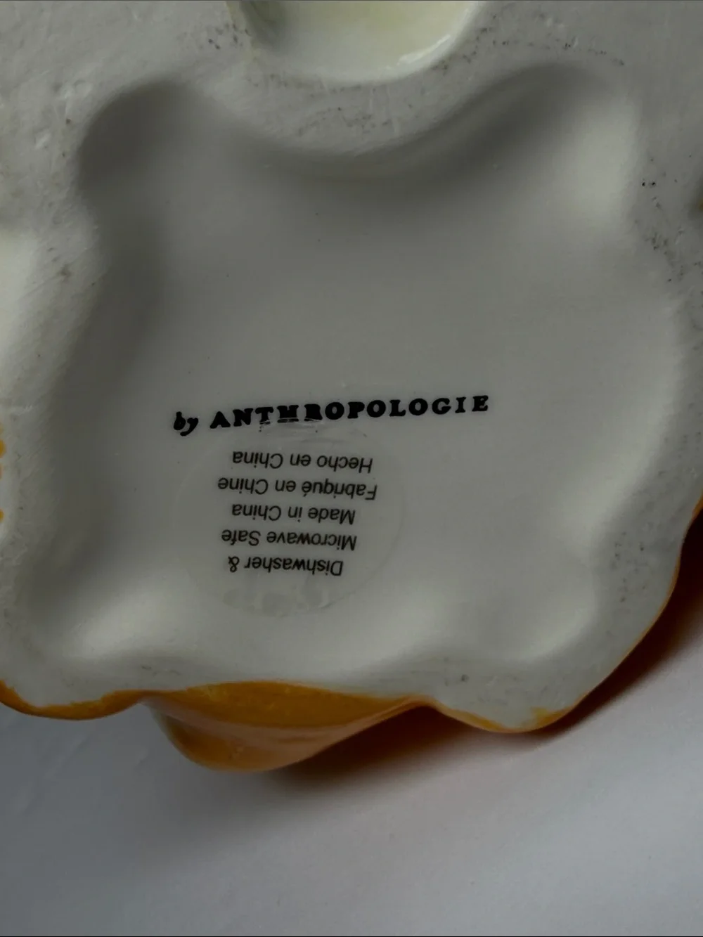 Anthropologie Peluche Pet Stoneware Mug in the Corgi motif.